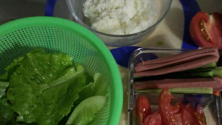 三步学会做寿司,准备调料