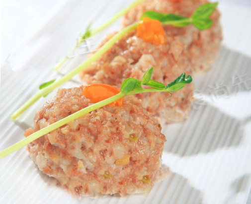 咸蛋莲藕肉丸 