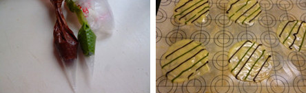 小烟卷饼干 ,送入预热170度的烤箱,中上层,或是中层,约15分钟。