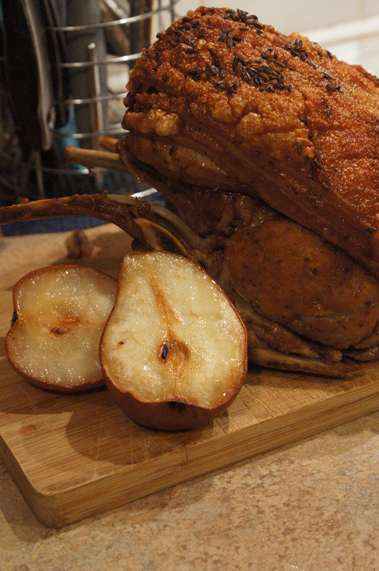 茴香籽烤脆皮猪肩排——Fennel Seeds Roast Pork Shoulder Chops