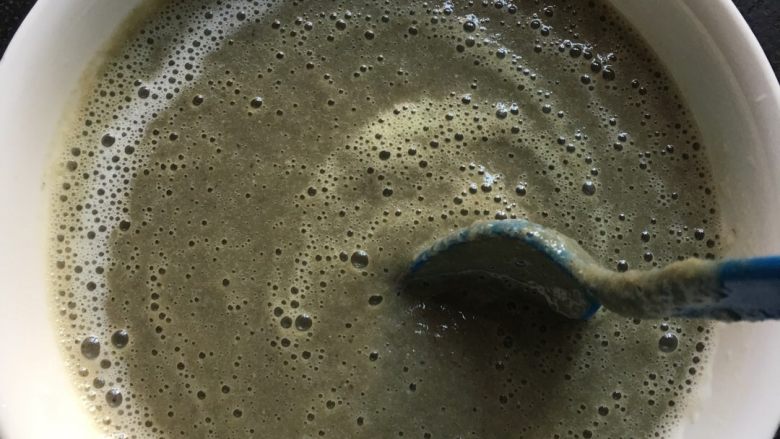 蔬果糊-19,顏色看似怪怪的，但味道非常好的蔬果糊就做好了