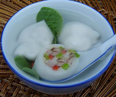 笋肉汤圆