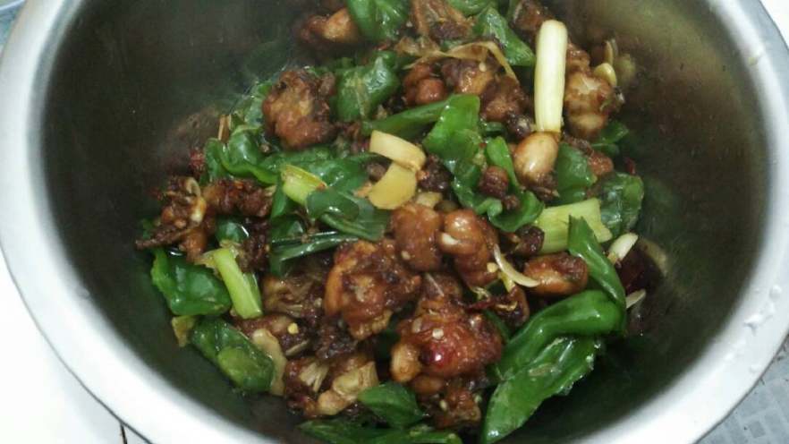 青椒鸡腿