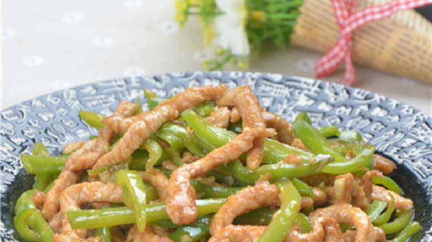 青椒肉丝