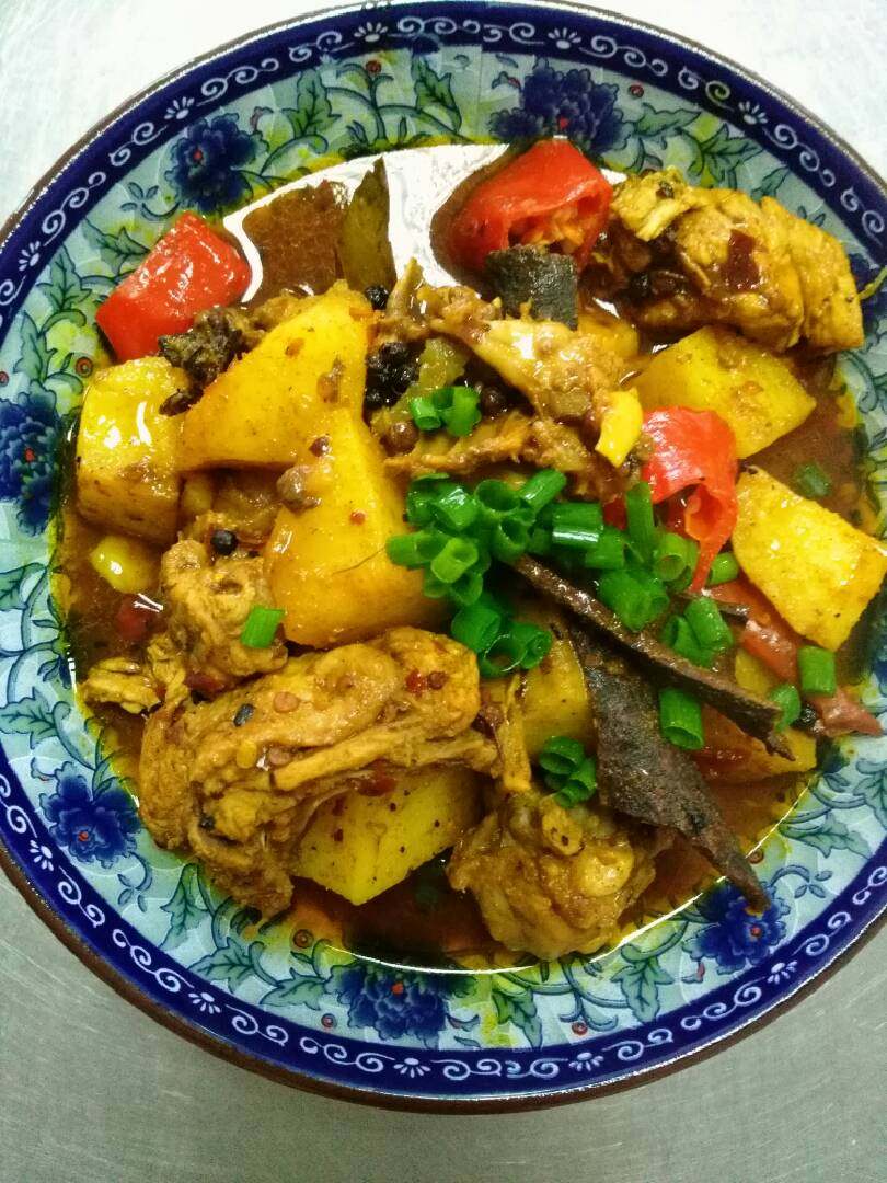 土豆咖喱鸡