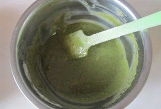 体会不一样的口感----绿茶蛋糕面包,充分搅拌均匀备用;