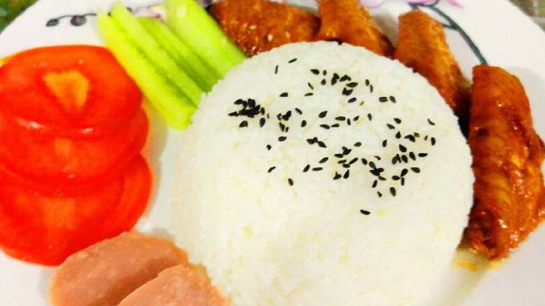 可乐鸡翅盖浇饭🍛