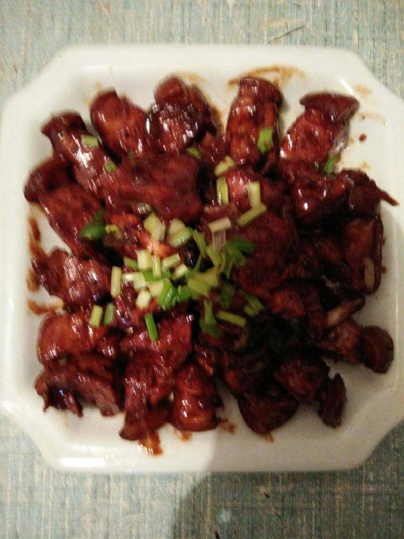 玫瑰腐乳红烧肉