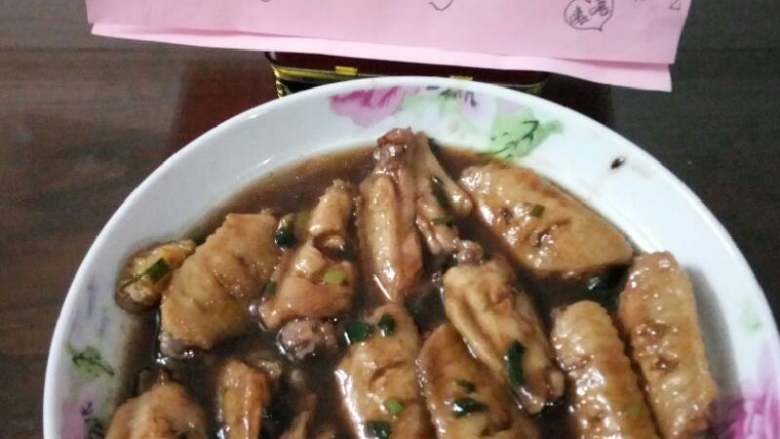 可乐鸡翅（甜甜的🍴滑滑的）,上碟