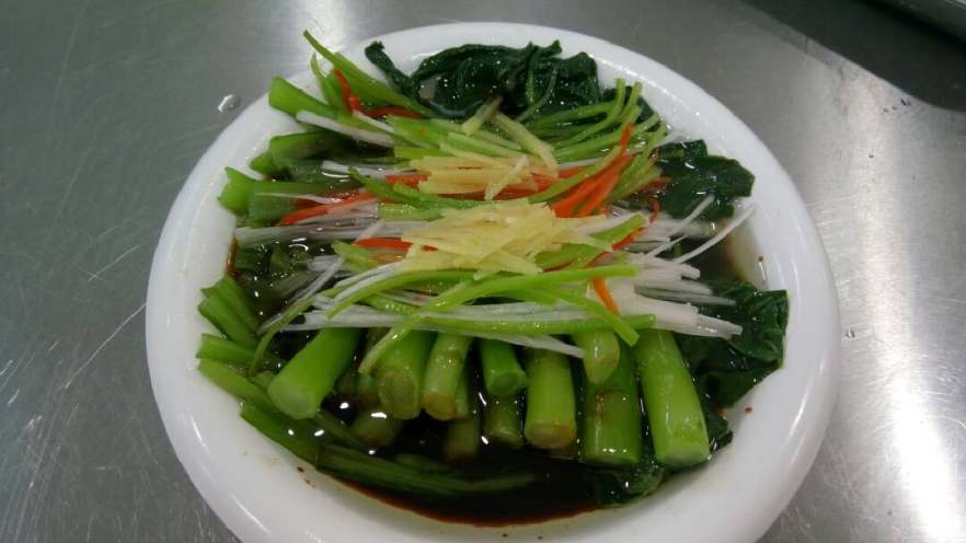油淋菜心