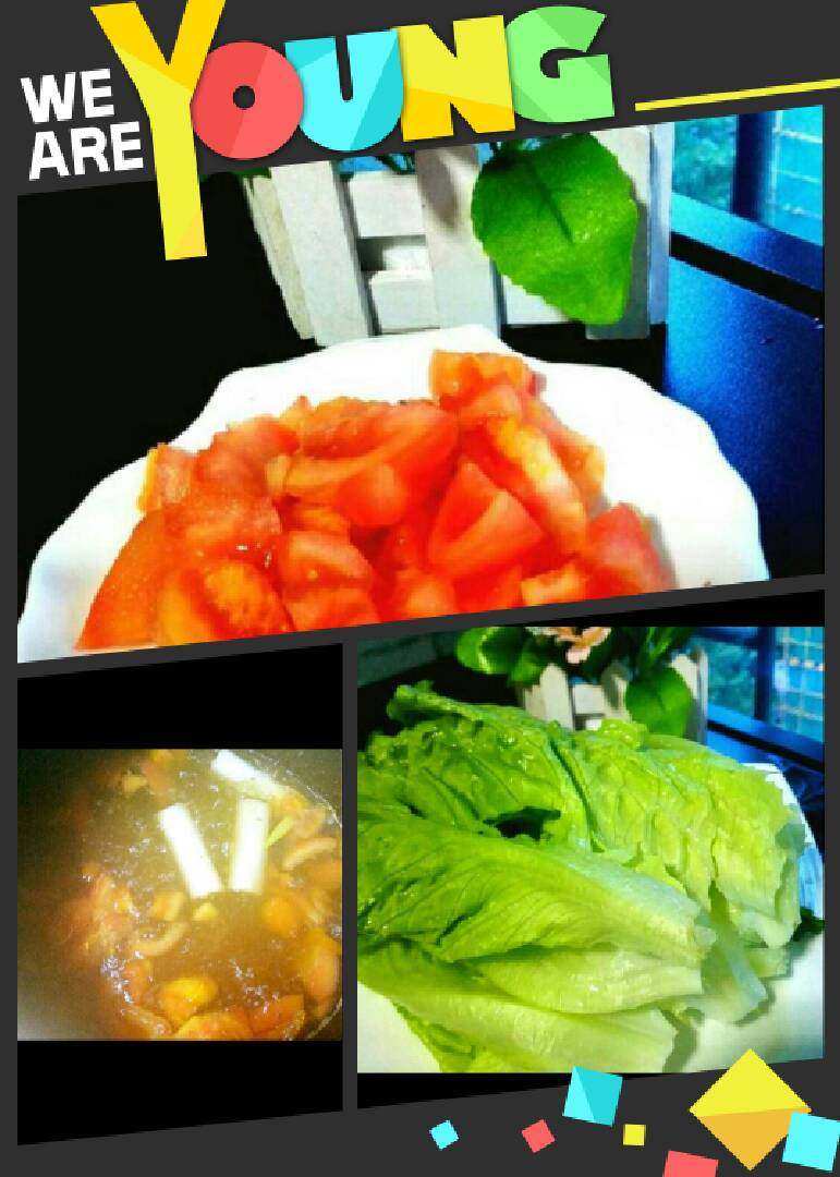 红烧牛肉鸡蛋面#挑战鸡蛋的100种做法#,锅中倒入清水,葱姜片,料酒,倒入牛肉。
大火煮开后,在煮个2,3分钟。
再水龙头下反复的冲洗干净。
再把香料,牛肉一起倒入锅中,加入番茄酱
翻炒均匀。
再加入老抽,生抽翻炒均匀。
倒入砂锅,加入热水煮个2,3分钟。
煮开后转小火,炖煮1个小时左右,期间加入料酒去腥,待汤汁收完, 重新在牛肉里倒入大量的热水,再加入糖,盐,老抽调味,煮个半小时入味了即可。