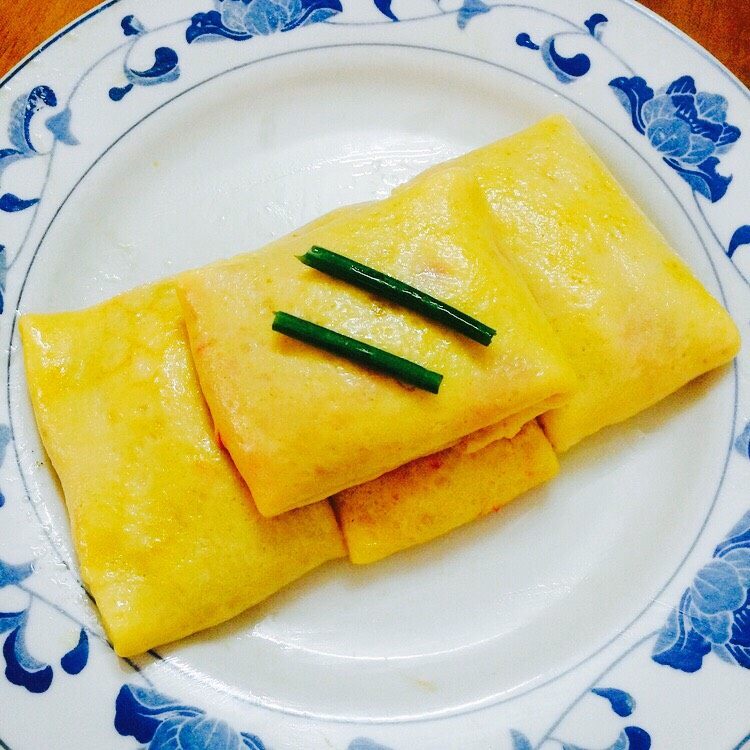 班戟水果包#挑战鸡蛋的100种做法#,嫩滑香,入口即化