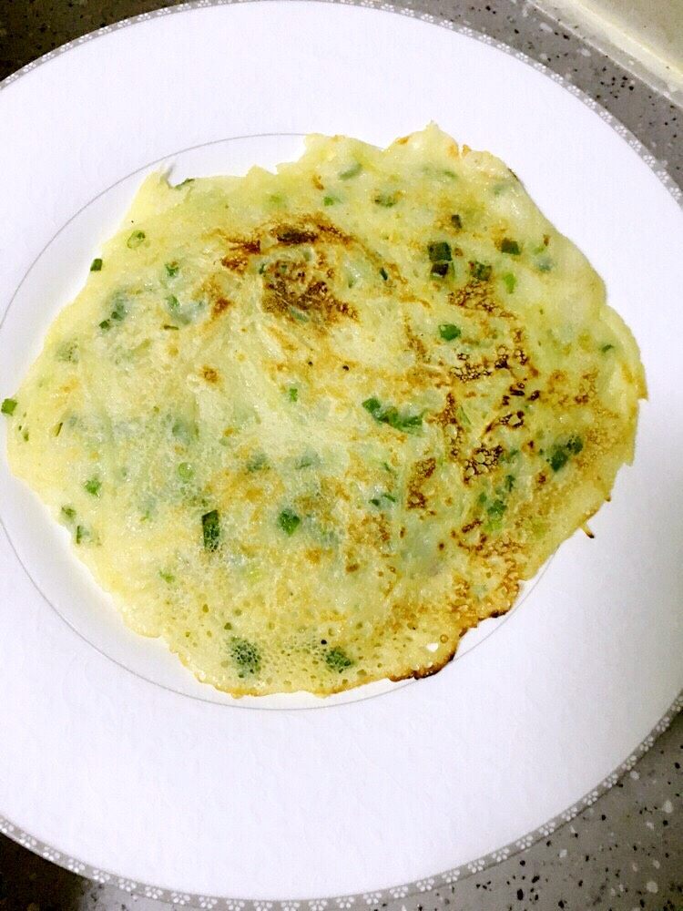 土豆葱花咸食#挑战鸡蛋的100种做法#