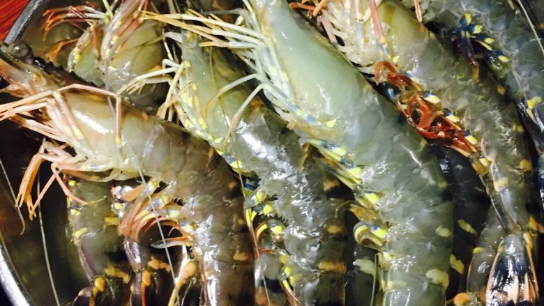 冬瓜火锅,买自己喜欢的食材,九节虾