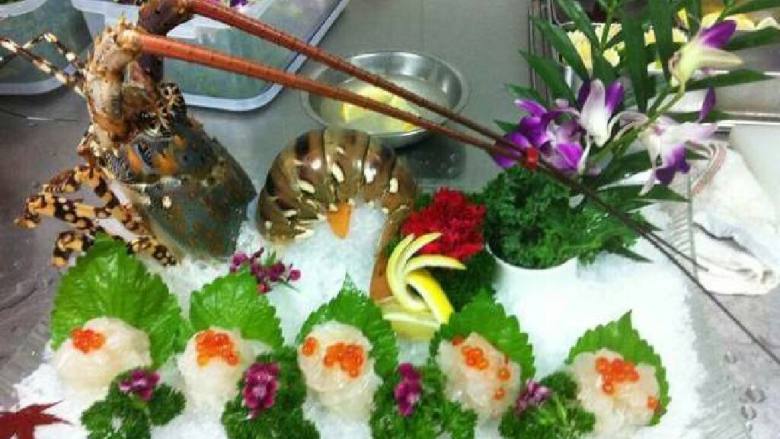 刺身龙虾