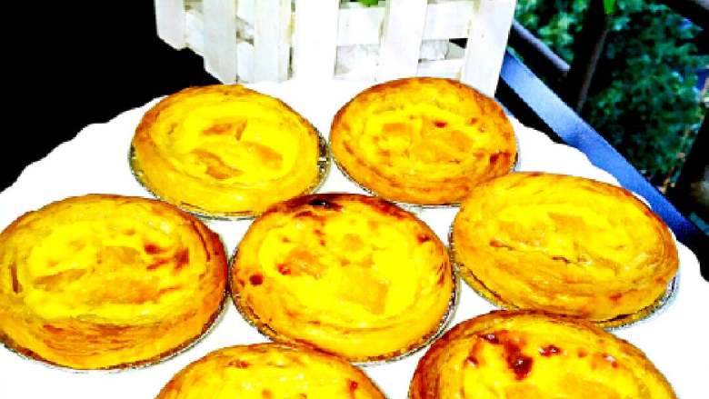 果味蛋挞#挑战鸡蛋的100种做法#