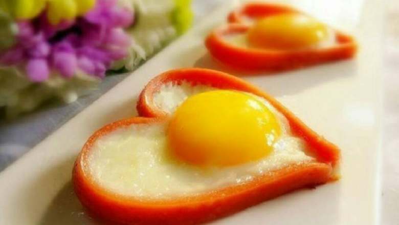 爱心火腿煎蛋🍳