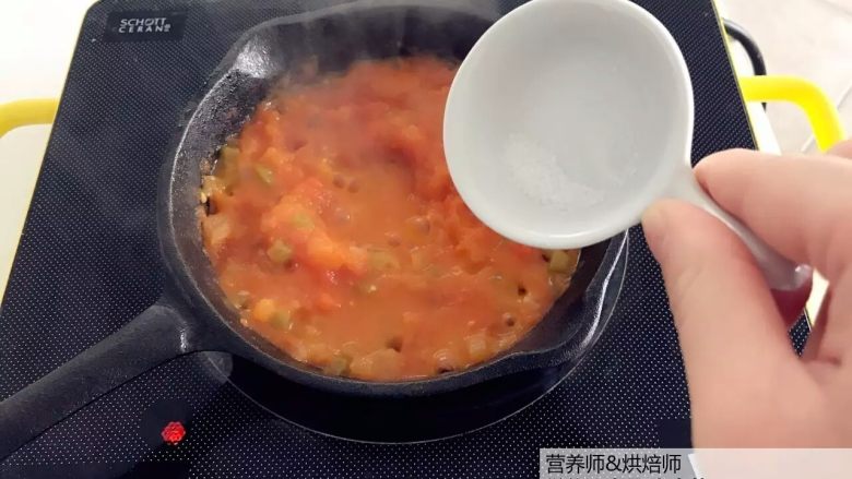 宝宝辅食:番茄炒蛋的另一种吃法,酸甜开胃,此时可加入少许盐或糖调味(也可不加哈,觉得番茄很酸的,可以加少许糖)。