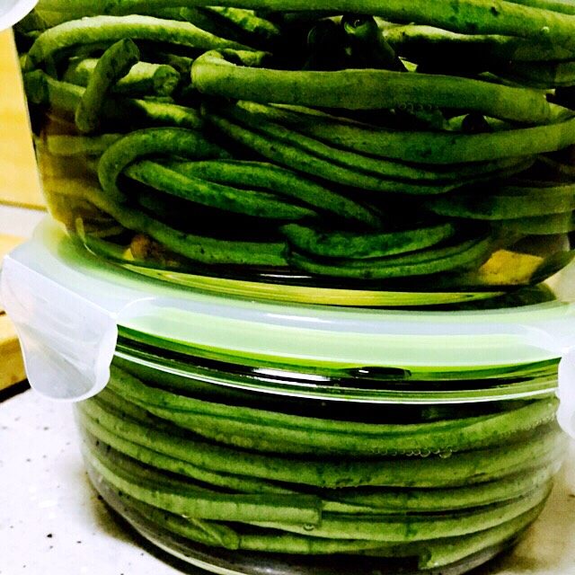 腌酸豆角