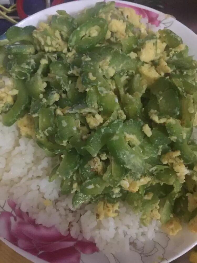 孤独的人总有时间研究美食,苦瓜炒蛋
