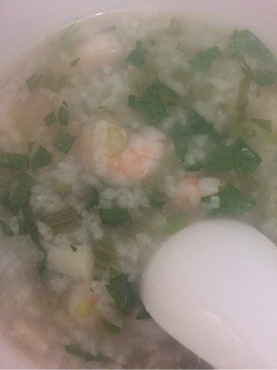 孤独的人总有时间研究美食,鲜虾粥