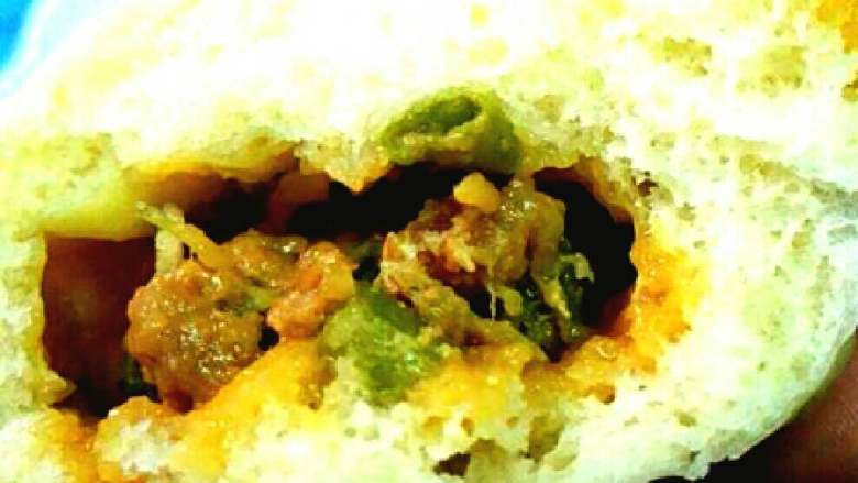 手工肉包子,忍不住开吃了