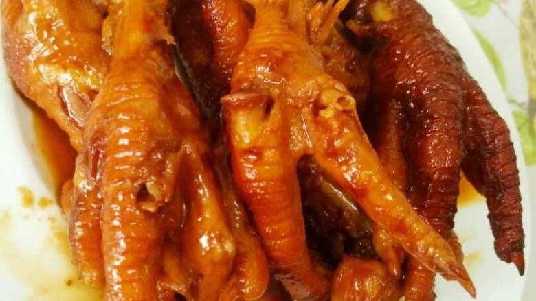 红烧鸡爪（虎皮）