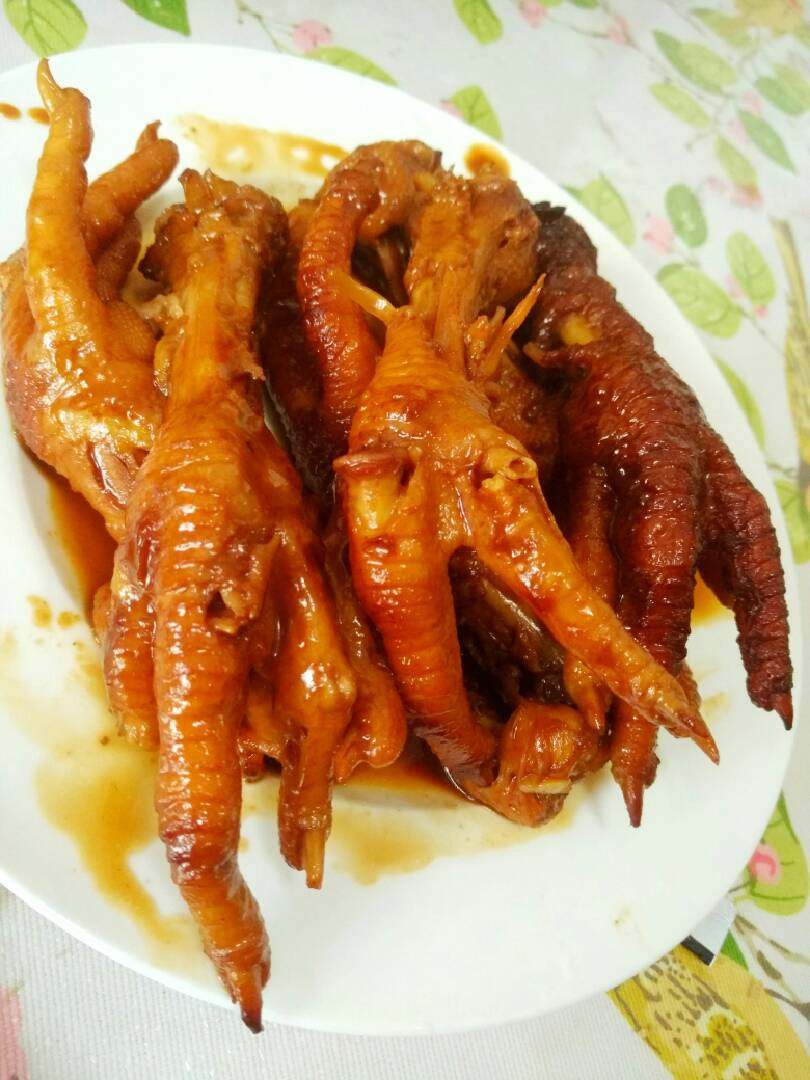 红烧鸡爪（虎皮）