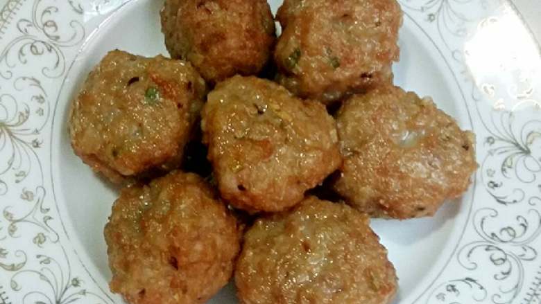 肉丸子,大一点的肉圆