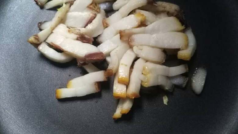 家常菜,腊肉炸油