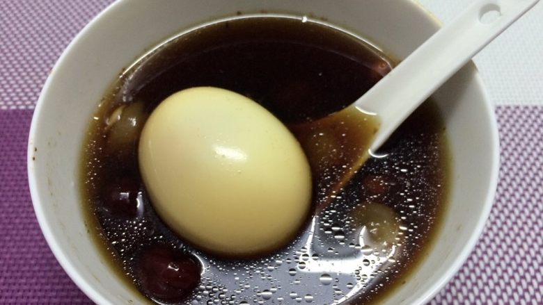 红枣、桂圆、枸杞、鸡蛋红糖糖水