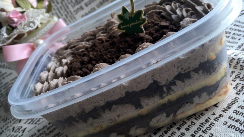 咸奶油奥利奥盒,稍做装饰,就美美的啦!