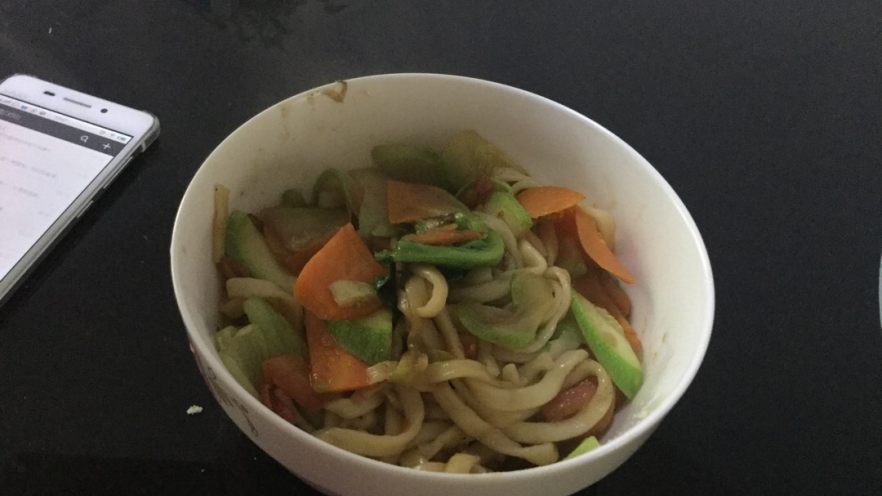 蔬菜炒面