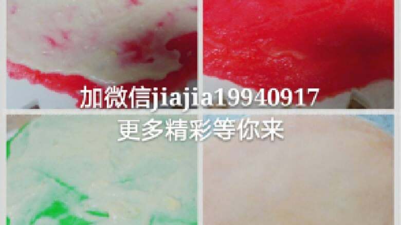 榴莲彩虹千层蛋糕, 取一层皮。摸上榴莲奶油,再放一层皮。依次盖完所有的面皮,放冰箱冷藏4小时以上。