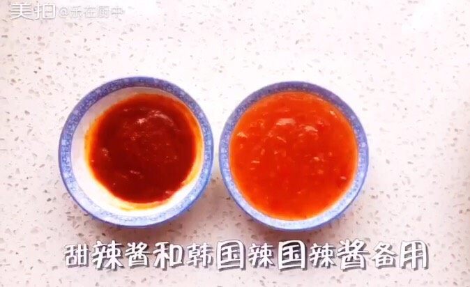 韩式拌饭,准备拌饭酱