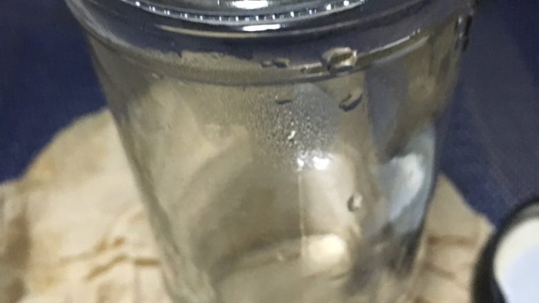 凤梨酱,倒扣风干水迹
