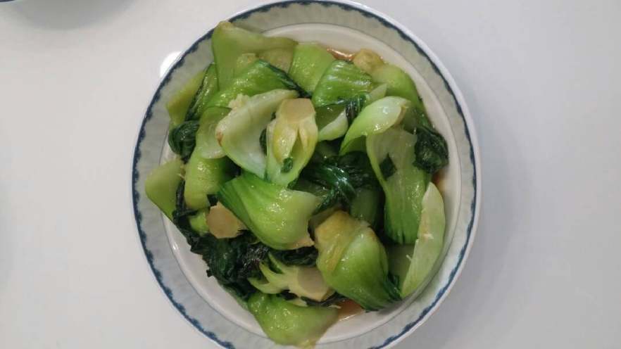 猛火炒上海青