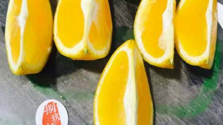 橙子🍊螃蟹,切成这样