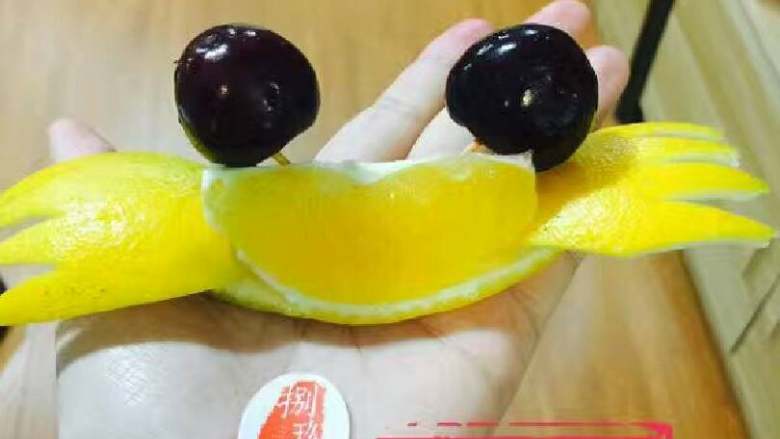 橙子🍊螃蟹,做好了