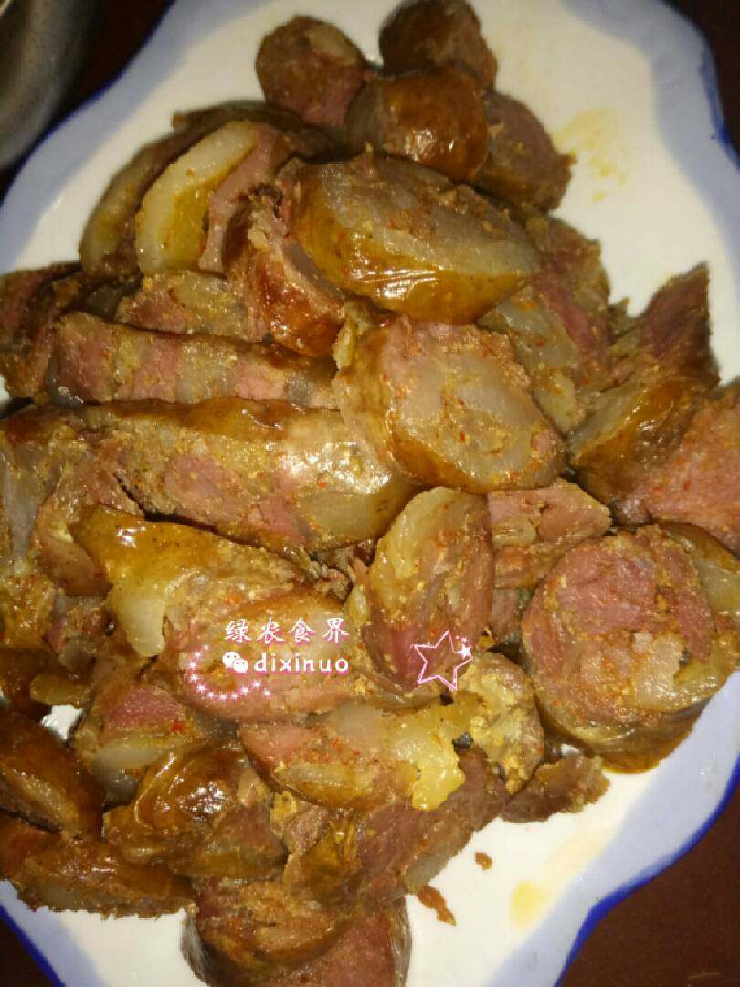 味蕾上绽放的川味香肠