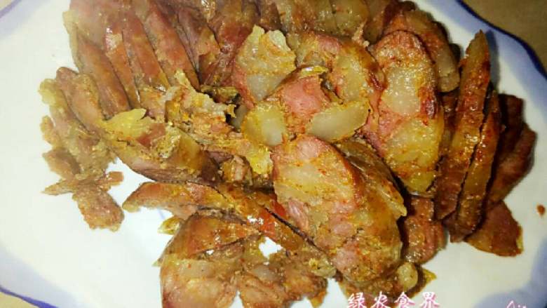 味蕾上绽放的川味香肠,美味川味香肠可以上桌了