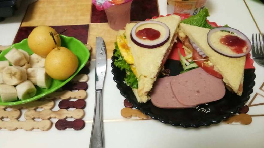 火腿三明治