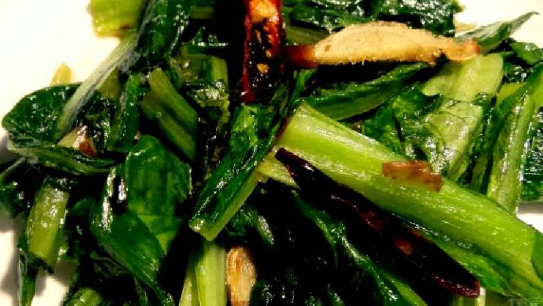 “辣炒油麦菜”绅士私房菜,出锅喽😊,清热解毒,辣味适中的一道非常简单营养的家常菜喜欢吗?喜欢的朋友关注我😁。
