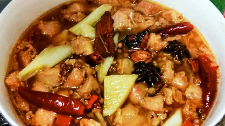 高力肉,一个小时后香喷喷的肉出锅了