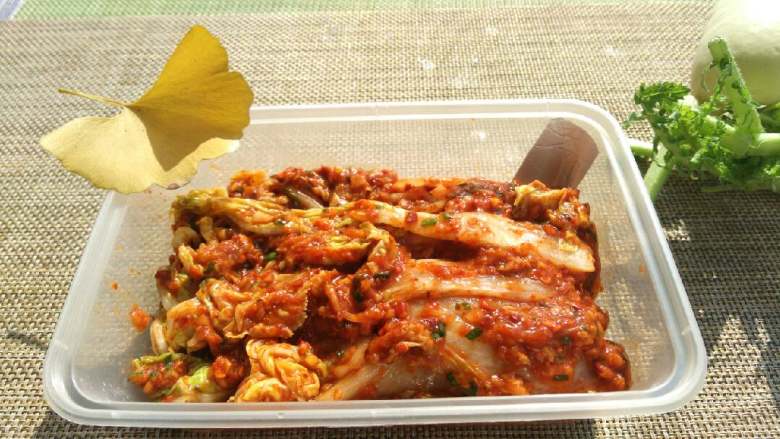 自制韩国泡菜   じかせいかんごくキムチ