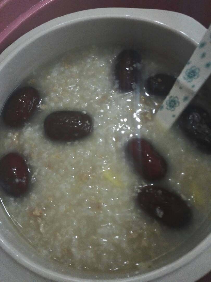 红枣瘦肉粥