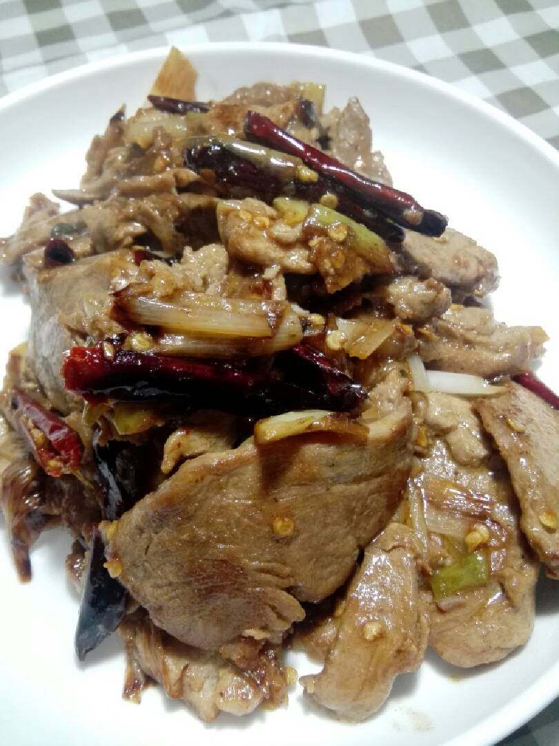 葱爆肉