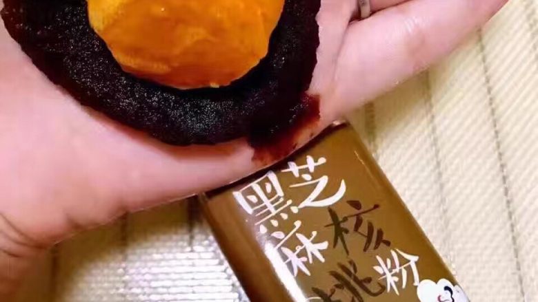 手工蛋黄酥,包豆沙