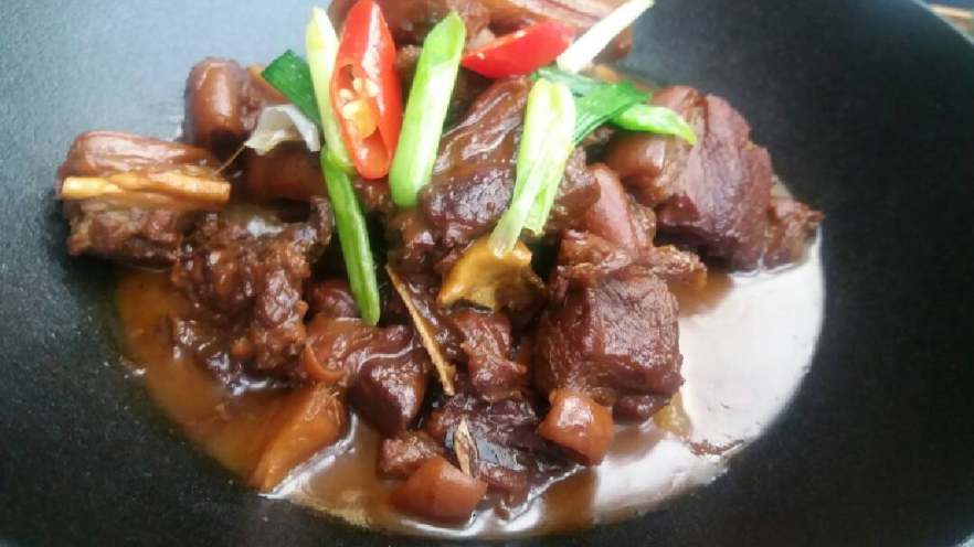 家常焖羊肉