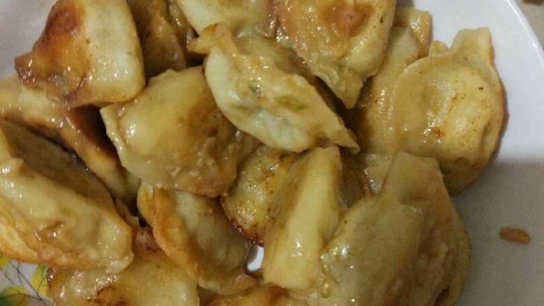 美味生煎包(水饺),重盘。完成